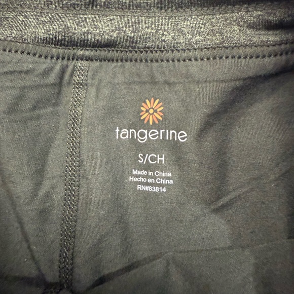 Tangerine Skort Short Olive Drawstring Zipper Pockets Sz Small pickleball,Tennis - Picture 10 of 11